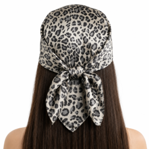 The Leopard Silk Bandana