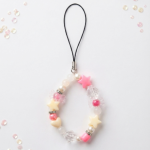 Sweet Starlet Beaded Phone Charm