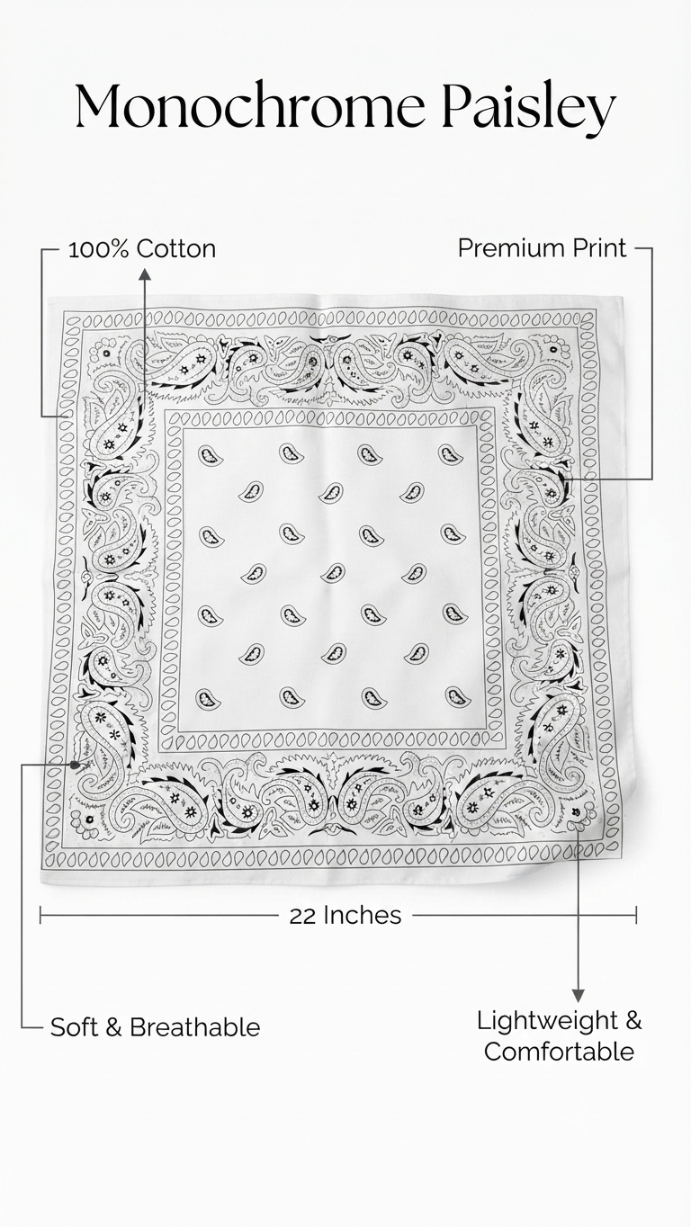 Monochrome Paisley - Image 2