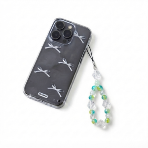 Ocean Sparkle Beaded Phone Charm