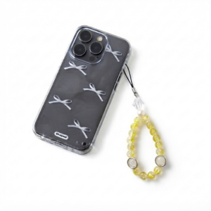 Citrus Glow Beaded Phone Charm